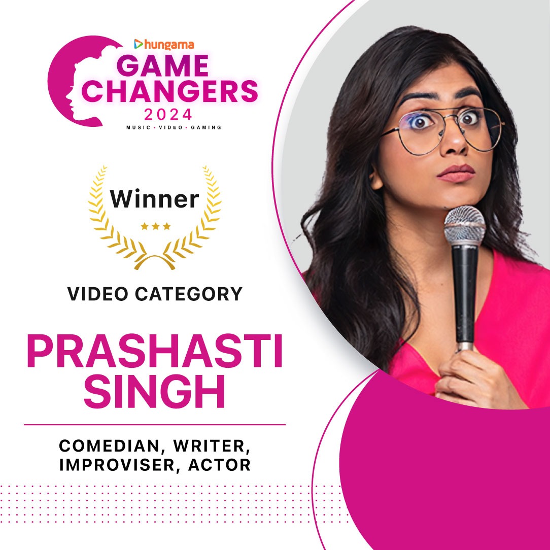 vroovygames's tweet photo. Introducing Prashasti Singh, a stand-up comedian, writer, actor, and improviser, best known for her remarkable performances on Comicstaan.With her comedic talent, she has brought smiles to millions of people. We congratulate her on creating her own path and acting like a pro. https://t.co/4w2H0B36vF
