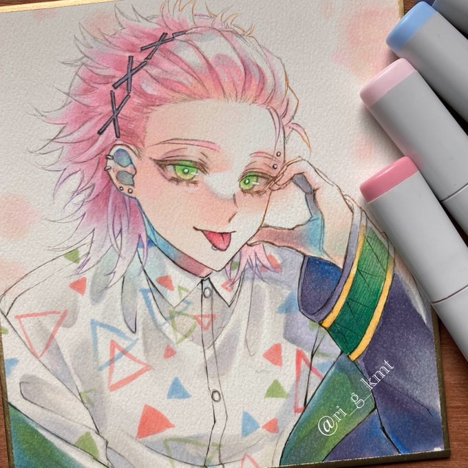 「pink hair x hair ornament」 illustration images(Latest)