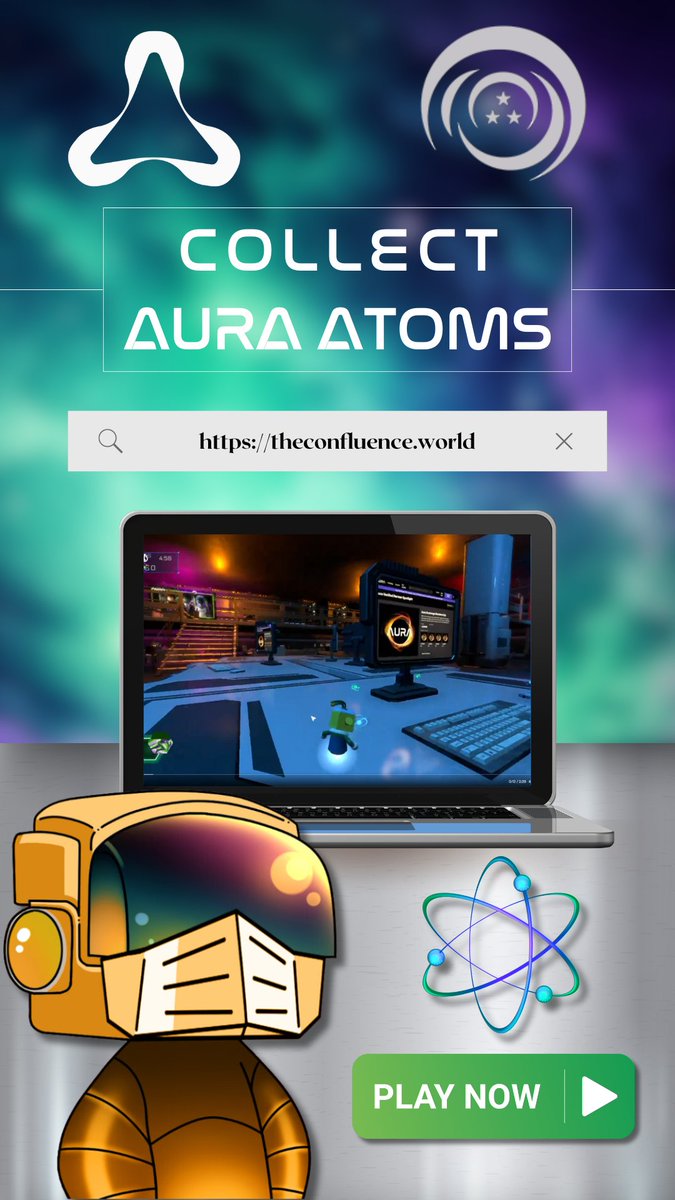 Heat up your Aura game with the Confluence x Aura collab! Stack those Atoms, mint epic rewards, and claim your spot at the top! The competition is fierce, but victory awaits! Sign-up: theconfluence.world