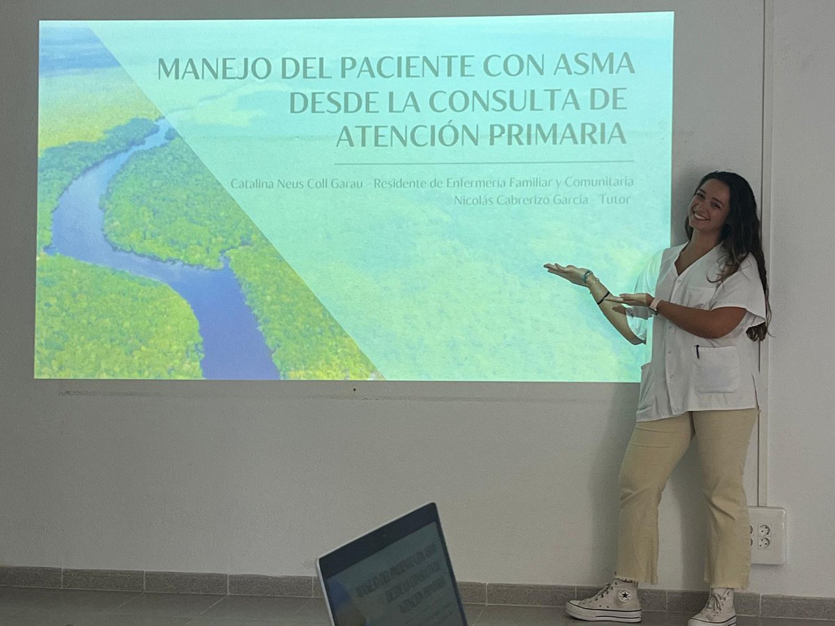 Ultima sesión de Nuestra EIR Cati Neus, especialista en Enfermería Familiar y Comunitaria. Sesión dinámica, interactiva y aplicable a nuestro día a día. Extrañaremos Tus Sesiones, Gracias <a href="/apmallorca/">Gerència d'Atenció Primària de Mallorca</a> <a href="/Coiba/">Richard Dodd</a> <a href="/ibamfic/">Ibamfic</a> <a href="/ibsalut/">Servei de Salut de les Illes Balears (IB-SALUT)</a> <a href="/infosalut/">Infosalut</a> <a href="/pacientactiuib/">@PacientActiuIB</a> <a href="/SalutGOIB/">Conselleria de Salut</a>