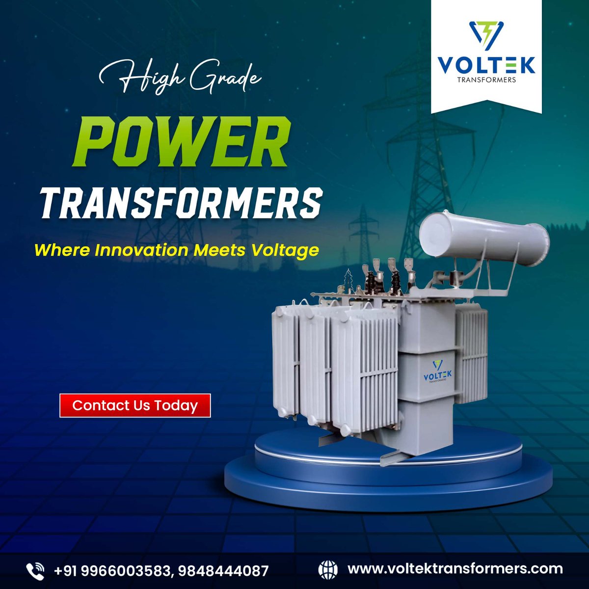 voltek_official's tweet image. Experience the intersection of innovation and voltage with our high-grade power transformers. Delivering efficiency and reliability, we&apos;re transforming the way you power your world

For More Information
🌐 voltektransformers.com

#VoltekTransformers #Voltek #TransformerSolutions
