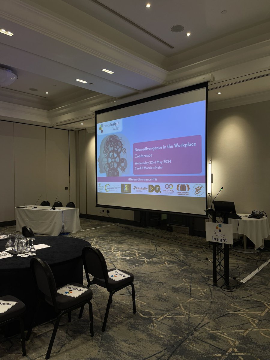 insightwales's tweet image. Almost time for our exciting ‘Neurodivergence in the Workplace’ conference, chaired by the brilliant @Karen_ap_cymru! Looking forward to covering some brilliant topics across the day!
#neurodivergencePIW