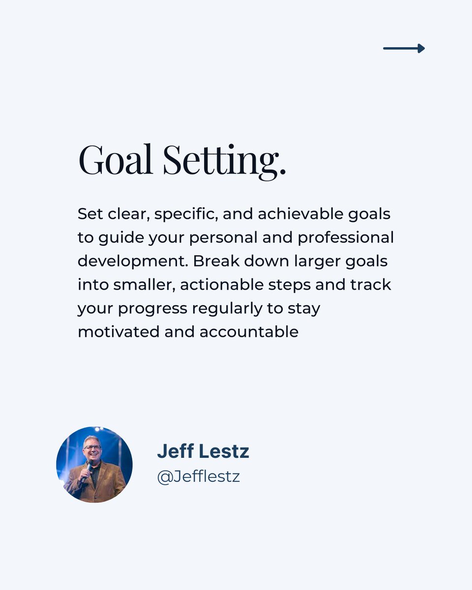 Unlock Your Potential with Goal Setting Mastery! 🌟 Let's turn dreams into achievements! 

💬 Share your go-to goal-setting technique in the comments below - let's inspire each 
other to reach new heights!

#GoalSetting #SuccessStrategies #AchieveYourDreams #MotivationMonday