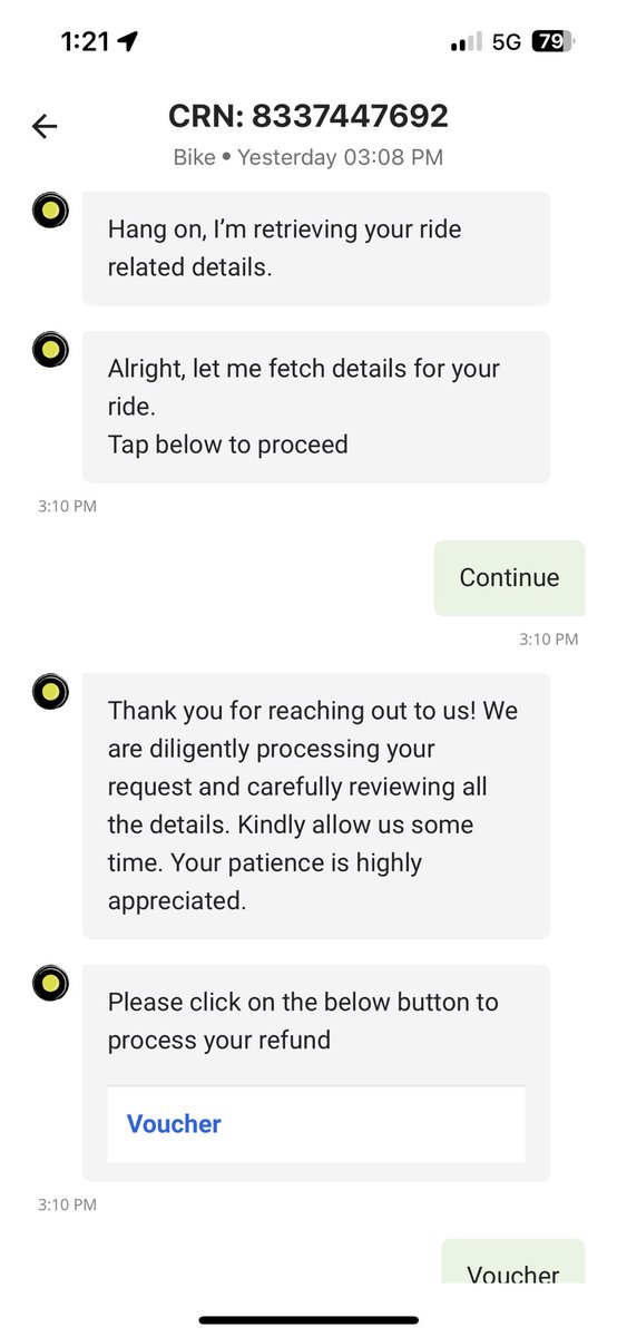 shubhamshish's tweet photo. I have to pay 26/- after applying the voucher. Are you guy’s playing with my money @Olacabs @ola_supports you guy’s are just stealing my money every time. https://t.co/X6NqzYbpr5