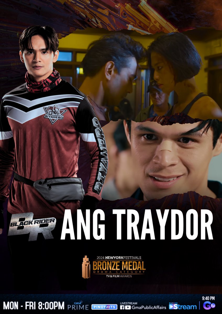 Makikilala na ni Señor Edgardo ang mga traydor sa Golden Scorpion! #BlackRider

Ano ang magiging hakbang niya laban sa mga ito?

Alamin sa #BlackRiderAngTraydor ngayong Miyerkules, 8 PM sa GMA Prime, GMA Public Affairs' FB/YT livestream at 9:40 PM sa GTV.