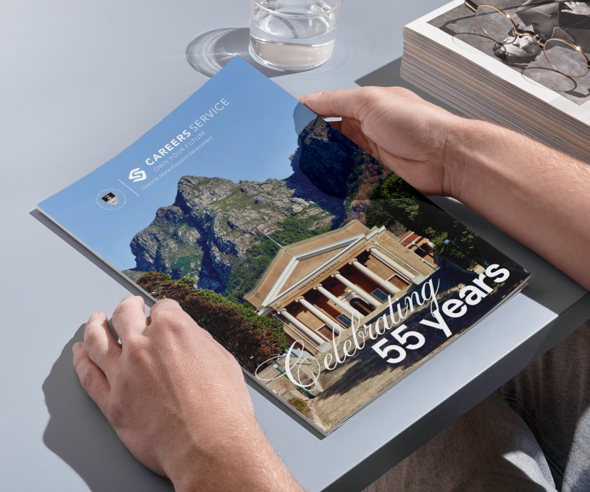 For over 55 years, UCT Careers Service has been empowering students for successful futures. Through guidance, skill development and fostering entrepreneurship, it continues to enable students to thrive in the professional world. Read the publication here - careers.uct.ac.za/media-publicat…