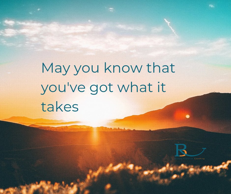 "May you know that you've got what it takes"

☀️ Morning blessings 🙏

#morning #you #life #wellbeing #backtome