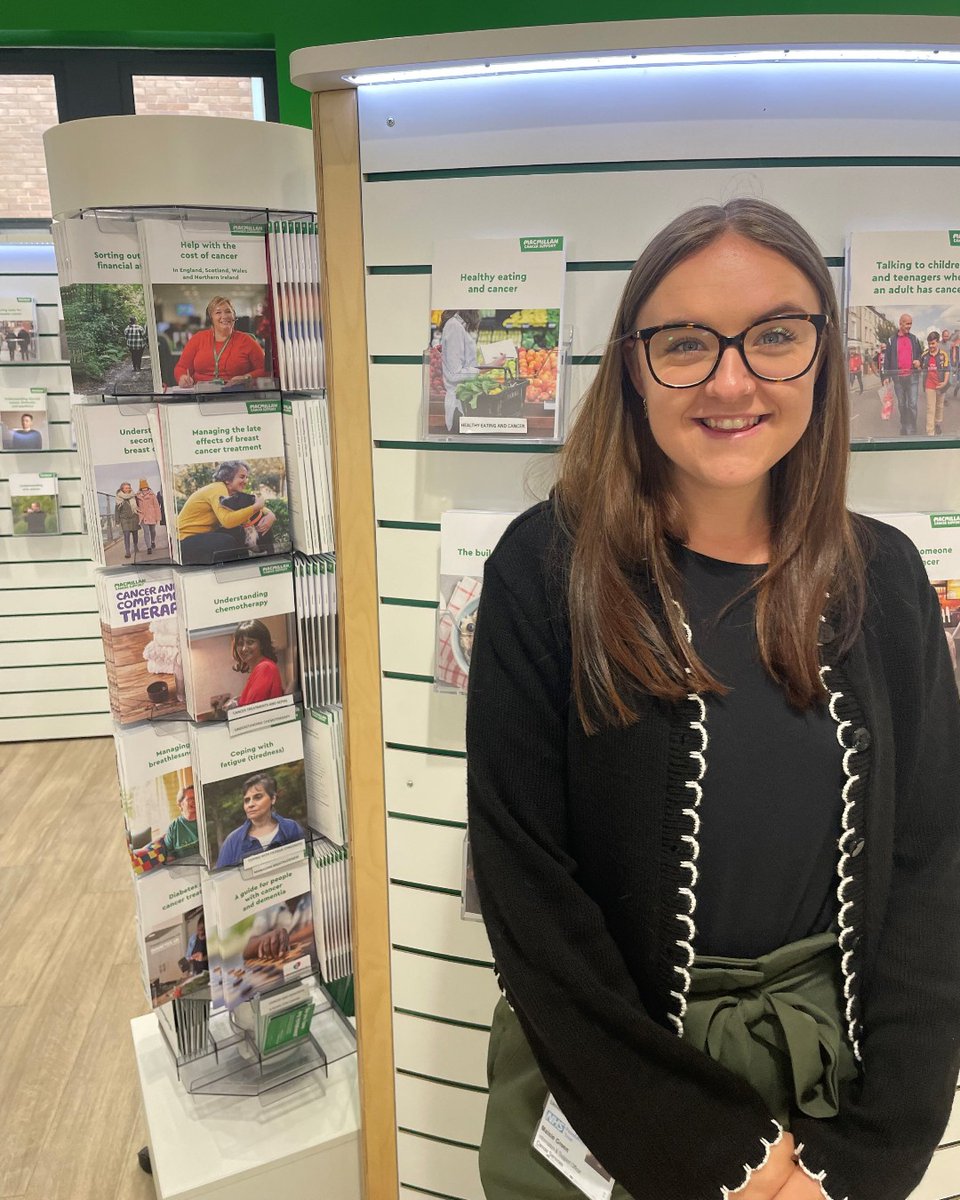 We're looking for a Cancer Information and Support Officer. Maisie joined the team in April. She said: “I can’t explain how rewarding it is; people are very grateful for the support you can provide no matter how small. It's a joy to be a Cancer Information Support Officer.”