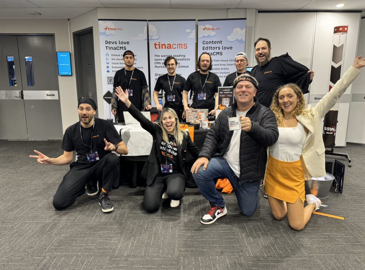 After having so much fun at the Serverless Days Conference &amp; after-party in Sydney, we've just landed in Auckland to continue the buzz! 🎉

Congratulations to our big prize winner Alexander Potts on receiving his Meta Quest! 🥽

We cannot wait to introduce Tina to Middle Earth!