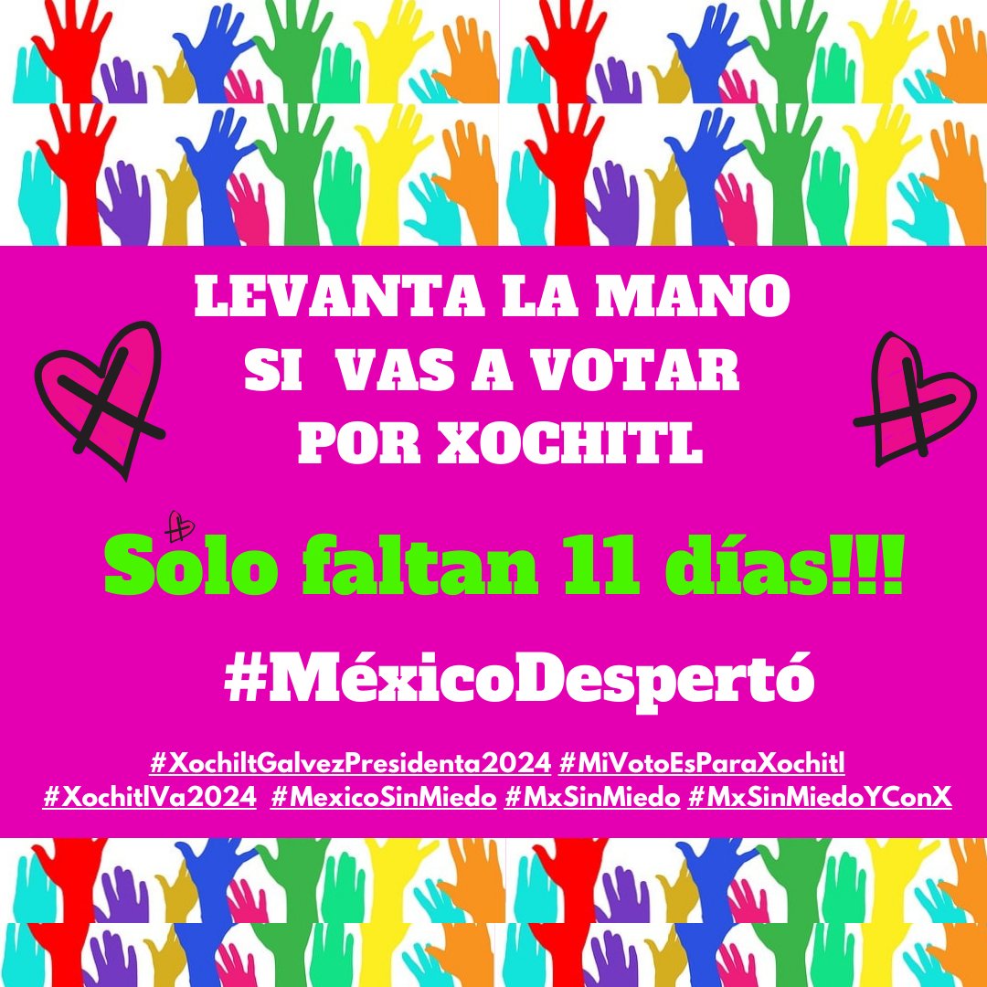 @donguerolabs #XochitlPresidenta2024 #Xochitl2024  #MxSinMiedo
#XochiltPresidenta