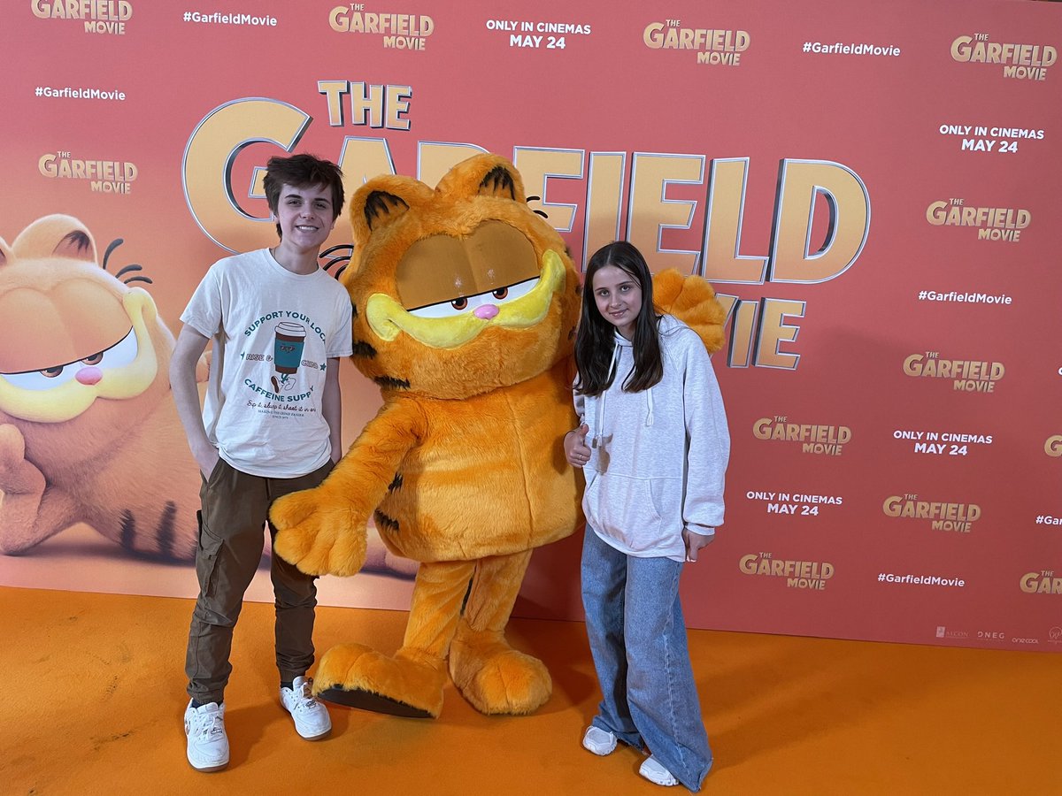 Garfield is basically Larry David for Kidz, isn’t he? #GarfieldMovie #LarryDavid #CurbYourEnthusiasm