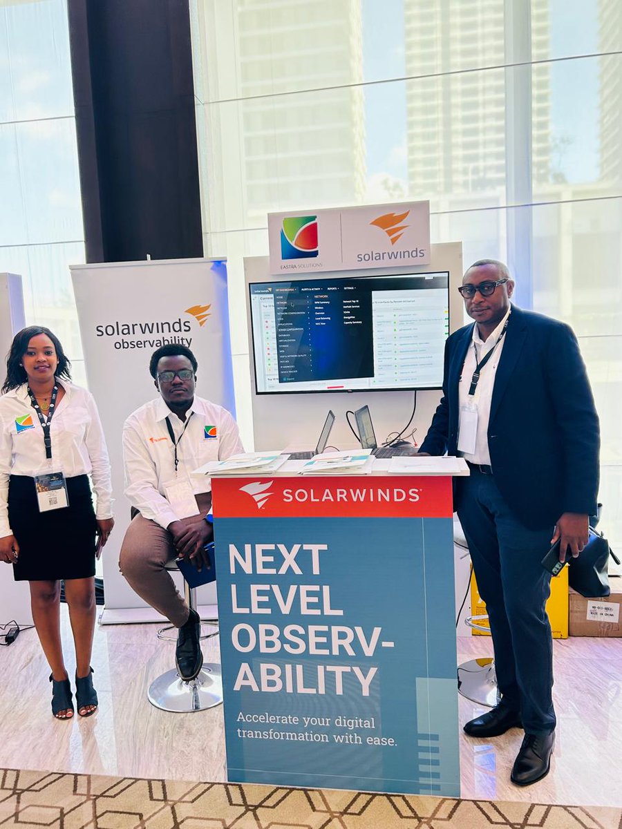 eastra_ltd's tweet photo. Excited to discuss the future of next-level observability and security with SolarWinds at today's Smart Banking event taking place at JWMarriott! https://t.co/et5AljIZSs