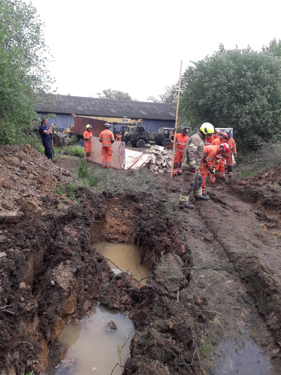 Lewes have been undertaking Tech rescue training today with Battle.
