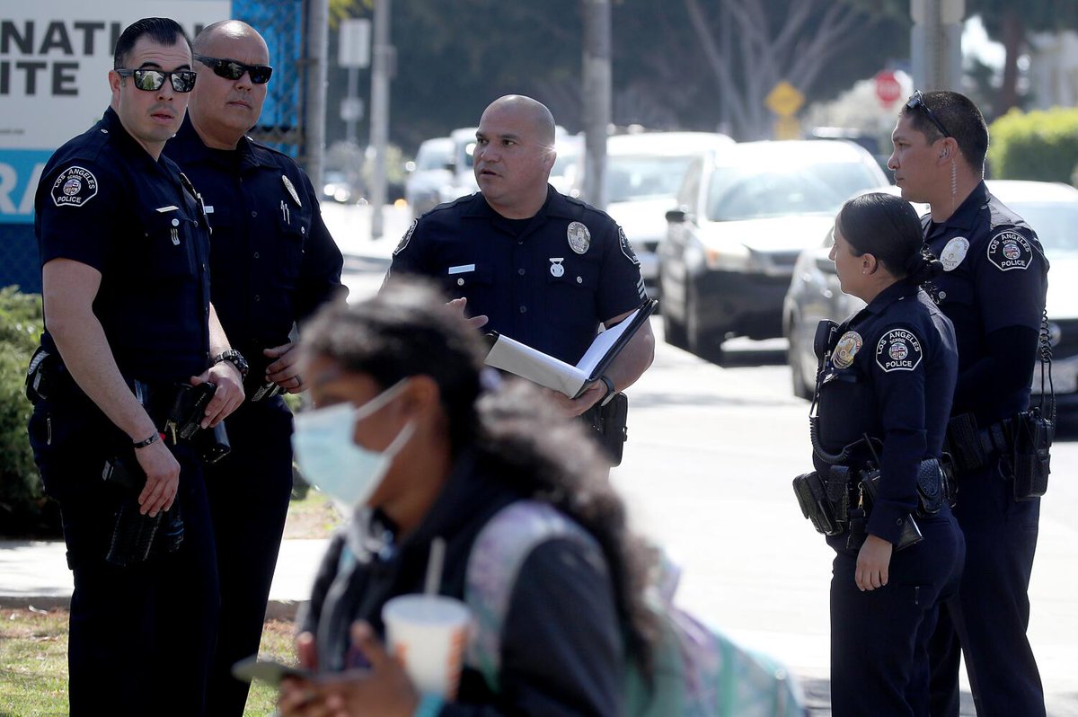 Letters to the Editor: LAUSD families want school police on campus, no matter what some activists say (via @latimesopinion) latimes.com/opinion/letter…