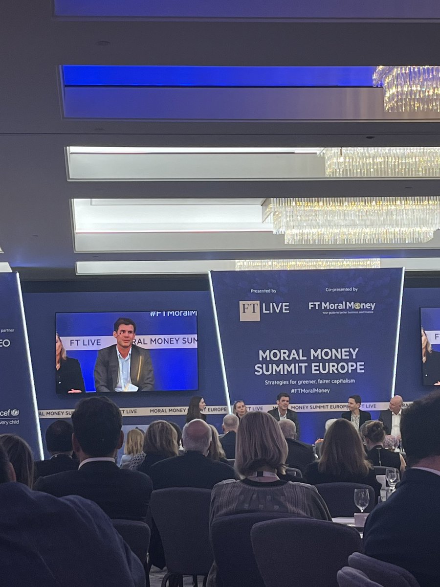 Good discussion at #FTMoralMoney about how investors should reject inadequate transition plans like Shell’s

@NorgesBank panel member challenged about its support of that plan..