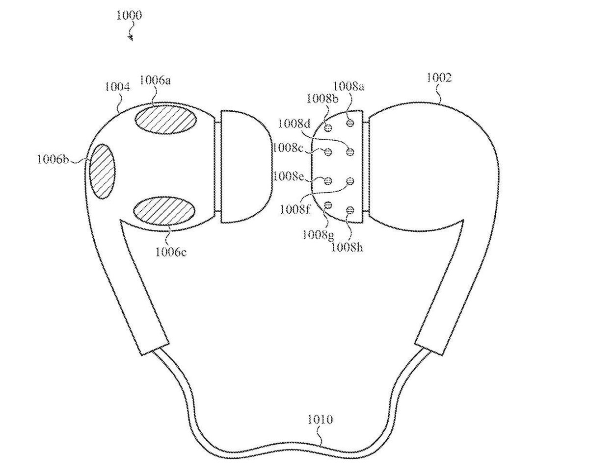 #Apple's recent patent application introduces a biosensing device integrated into its earbuds, capable of measuring a wide range of biological signals. These include EEG, EMG, EOG, ECG, GSR, and BVP, among others, typically monitored by headbands or smartwatches individually.