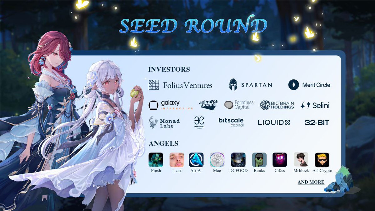 We're proud to announce our seed round. Tagging our contributors below.