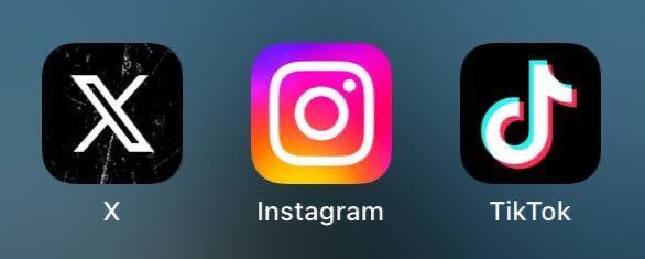 sigaapaixonei's tweet image. 3 redes sociais, 3 personalidades diferentes