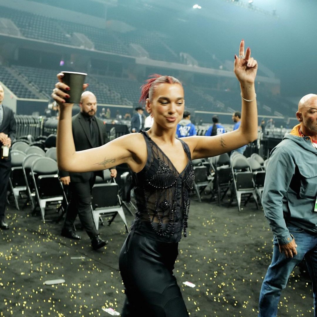 Me .5 seconds after my coworker suggests happy hour 🥂✨ @DUALIPA ⁠ 📸: Elizabeth Miranda