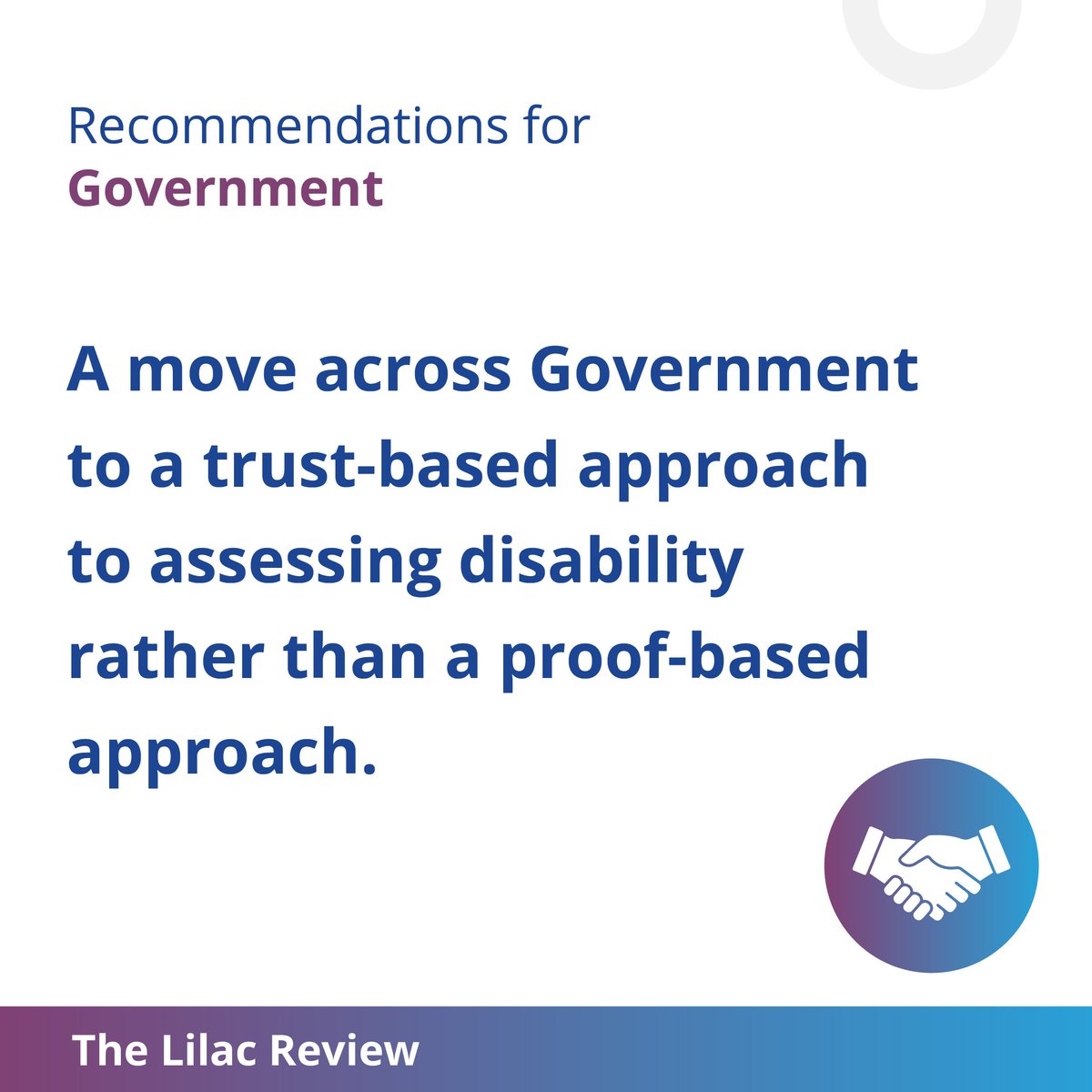 Excited to share the @lilacreviewuk Interim Report is out! Our report highlights lots inc. the need for a trust-based approach to assessing disability & simplified support services. Learn more here: lilacreview.com/interim-report #DisabilityInclusion #Entrepreneurship #LilacReview