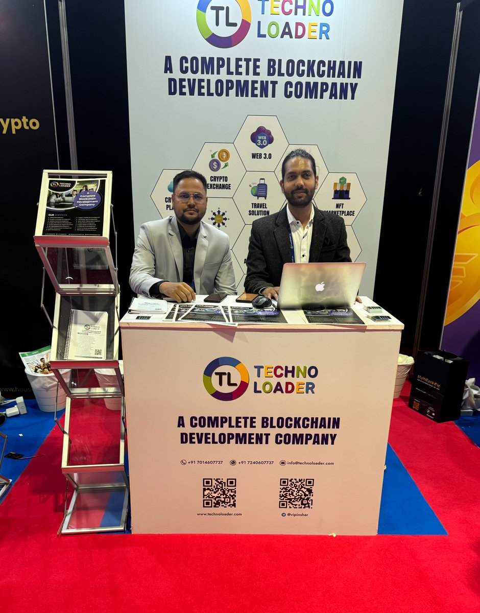 Technoloader's tweet image. We&apos;re excited to announce that Technoloader&apos;s exceptional team recently participated in 𝗖𝗿𝘆𝗽𝘁𝗼 𝗘𝘅𝗽𝗼 𝟮𝟬𝟮𝟰, and what an exhilarating experience it was!

Contact us for any query: +91 7014607737

#Blockchain #CryptoExpoDubai #Technoloader #Innovation #token2049