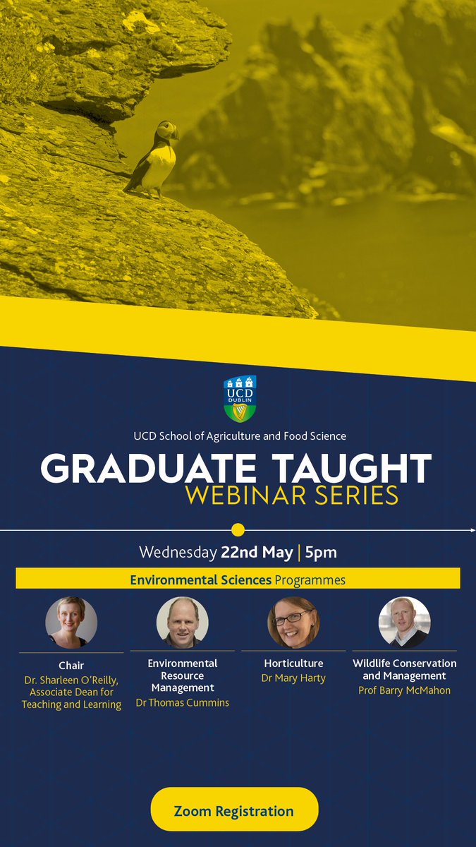 ‼️So don’t forget today we have our Graduate Taught Webinar Series - looking at our beautiful Environmental Sciences Programmes. 🪻🌲🦆🌊 ✍️Register now and tune in at 5pm shorturl.at/douw8