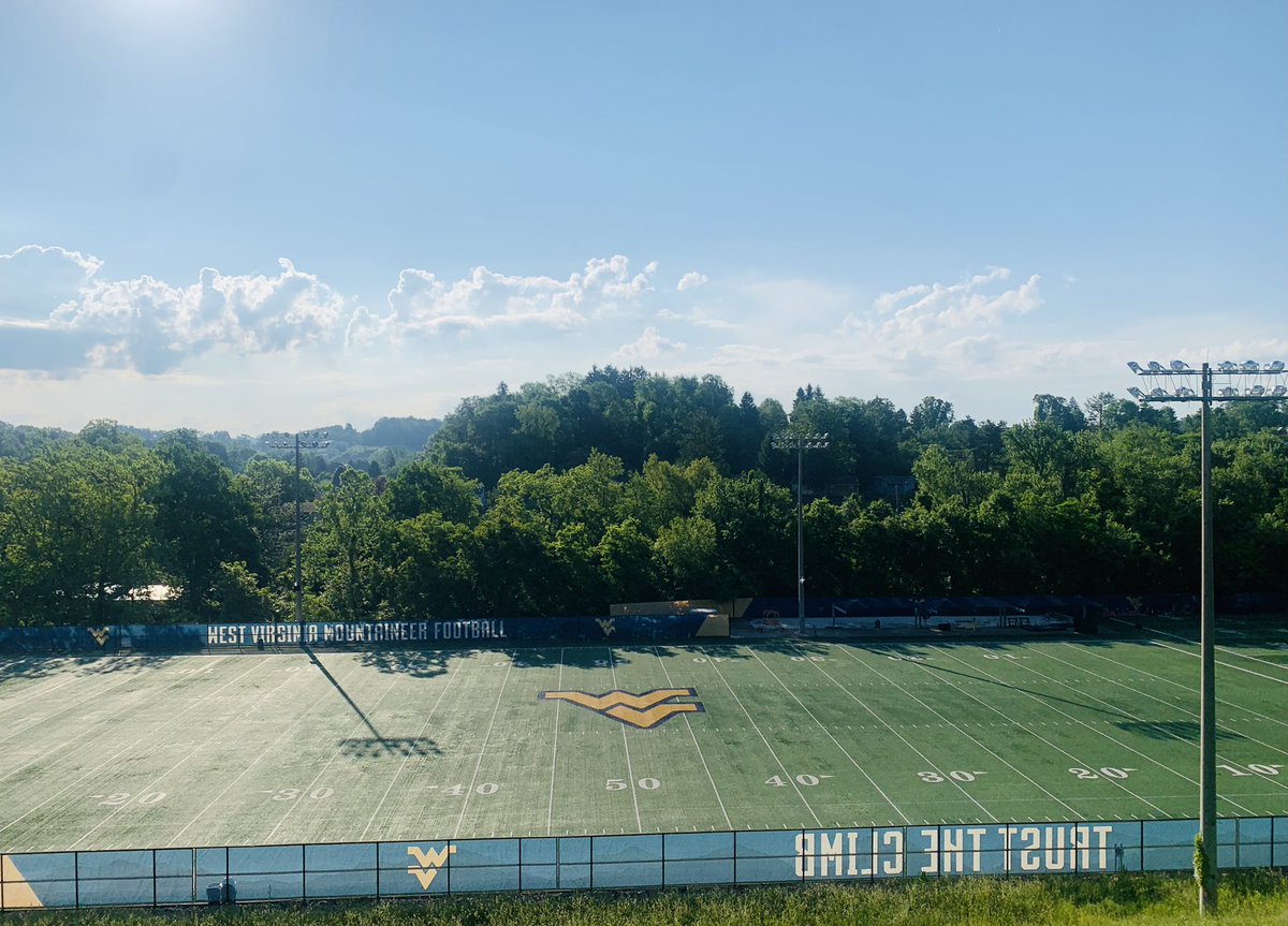 Almost Camp Season 👀 Stage is set..Field is set..Come ball out ⛰️ wvusports.com/footballcamps