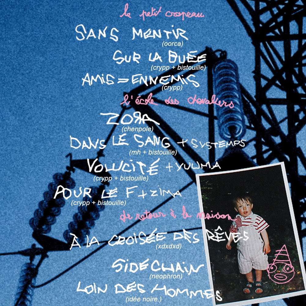 Ce soir à minuit, « BORDER » mon premier album!

J’ai fais une grosse description de l’univers du projet sur Instagram et 1 interview arrive pour vous expliquer le but de ce voyage❤️

Cover <a href="/satanssexfriend/">𝔇𝔢𝔟𝔞𝔲𝔠𝔥𝔢𝔯𝑦</a> <a href="/clxmuu/">clxm 𝄞</a> <a href="/wmiette/">miette*</a> 

Trackliste <a href="/wmiette/">miette*</a> &amp; me