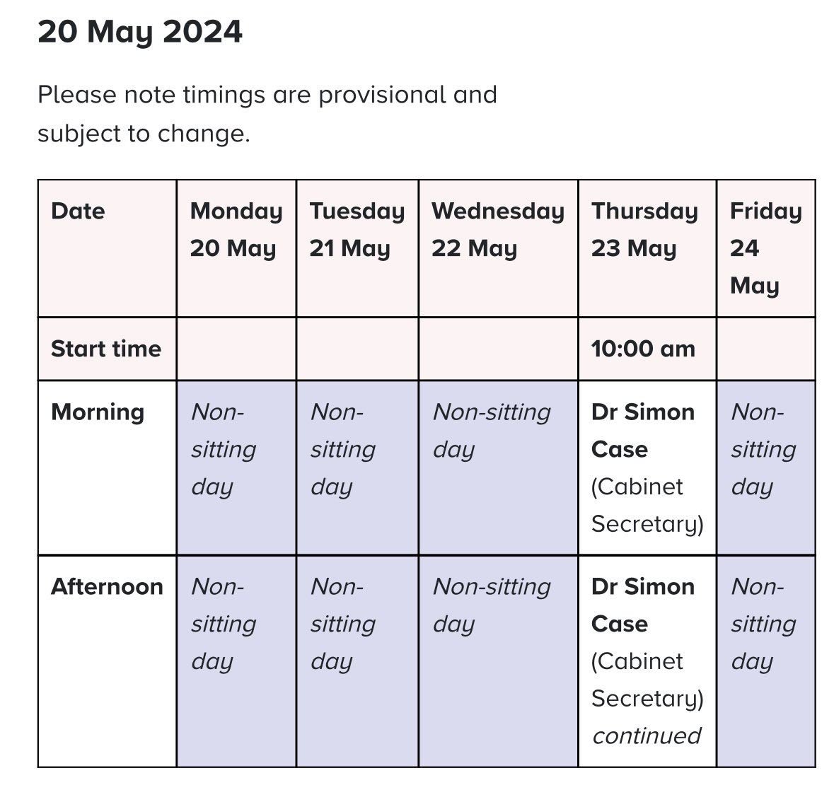 🚨At the #CovidInquiry tomorrow, Module 2 - Core UK decision-making and political governance: 🔴 Simon Case - Cabinet Secretary (was Downing Street Permanent Secretary to @BorisJohnson for part of 2020) The #LongCovidGroups are Core Participants in this module. #LongCovid