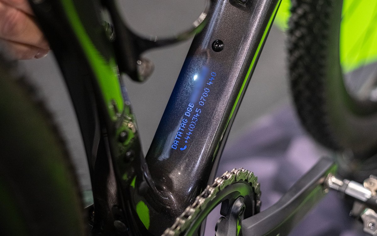 The #UVEtch is a vital covert element of most Datatag Security Systems 🔍 Whether you prefer to ride #Motorcycles, #Mountainbikes, #roadbikes or #ebikes - We have a system for you! 🔗 datatag.shop