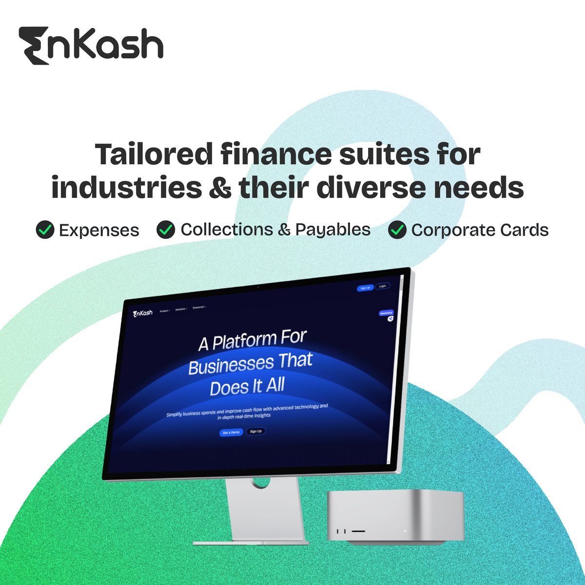 Make financial management easy with EnKash. From tracking expenses📊 to customized corporate cards 💳 and reward programs 🎁 for your team, we've got solutions tailored just for your industry
 
#business #finance #smartbusinessmove #corporate