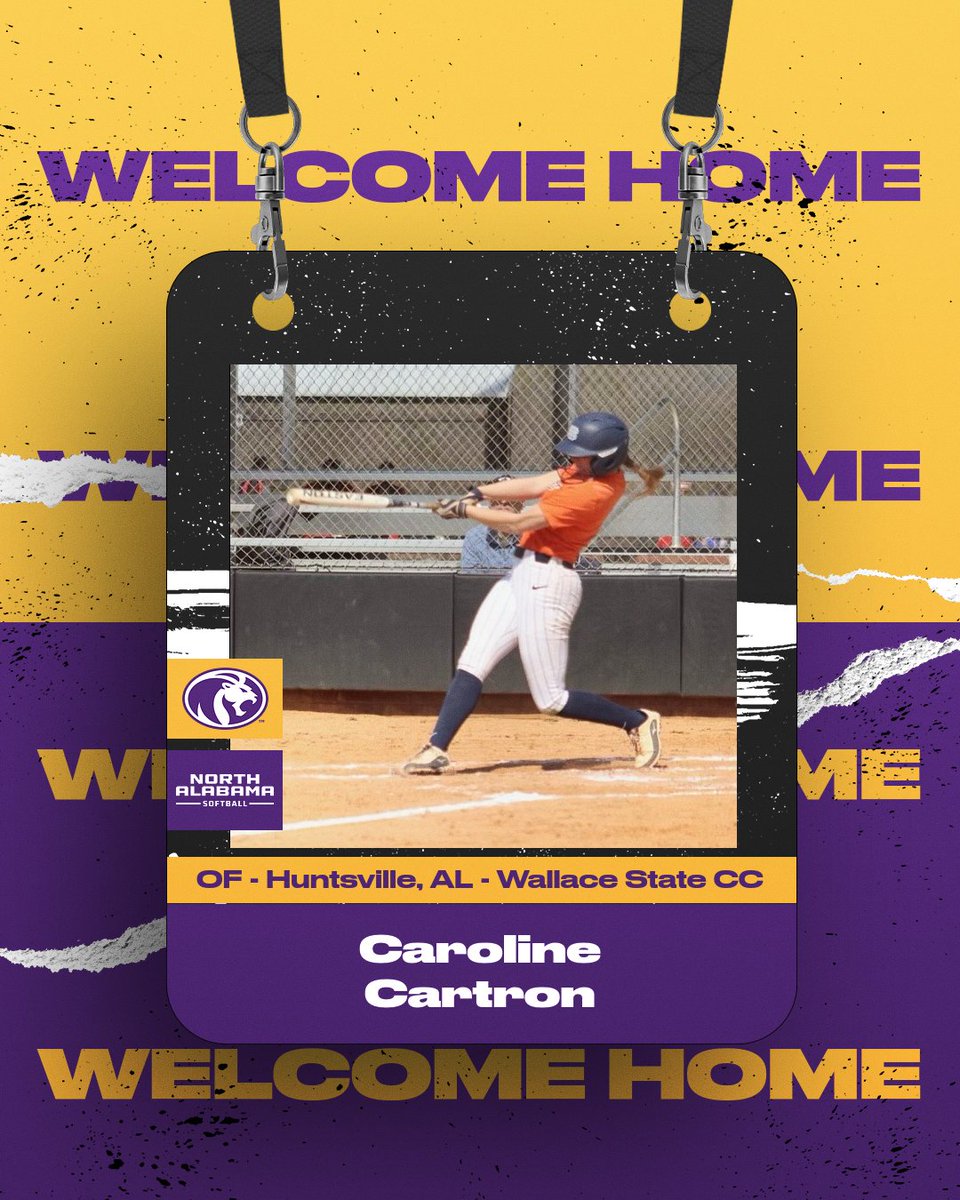 𝒮𝒾𝑔𝓃𝑒𝒹 ✍️ We're excited to welcome Caroline Cartron to the Pride! 📍 Huntsville, Ala. 🏫 Wallace State CC 🥎 Outfielder #RoarLions 🦁