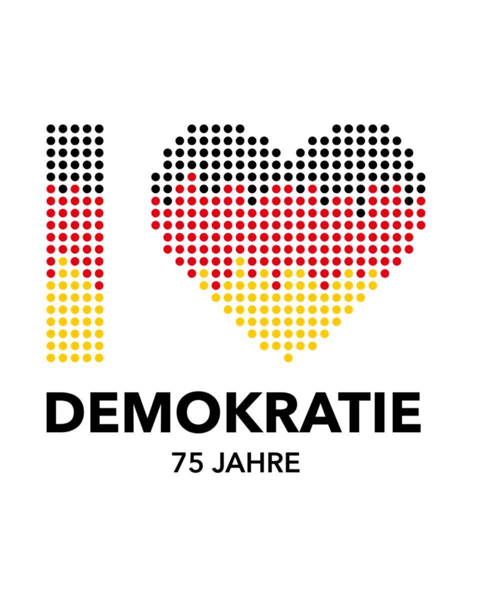 Ich unterstütze den Sommer der Demokratie 2024. Machen wir sie gemeinsam stark, auf dass sie weit über diesen Sommer hinaus 'tanzt'. demokratie-liebe.de #DemokratieLiebe #Grundgesetz75