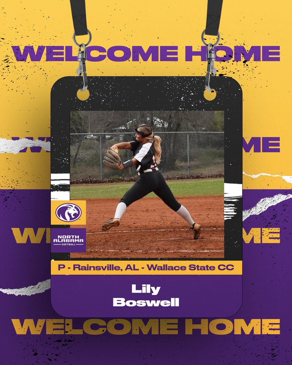 UNASoftball's tweet photo. 𝒮𝒾𝑔𝓃𝑒𝒹 ✍️

We're excited to welcome Lily Boswell to the Pride!

📍 Rainsville, Ala.
🏫 Wallace State CC
🥎 Pitcher

#RoarLions 🦁 https://t.co/CDgap50ebs