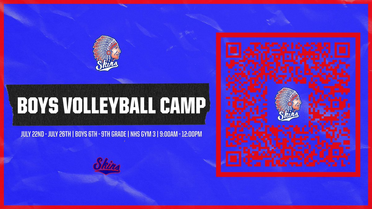 Neshaminy Boys Volleyball Summer Camp Registration is now open!! neshaminy.org/Page/42616 @NeshSkinsNation @Neshaminy_SD