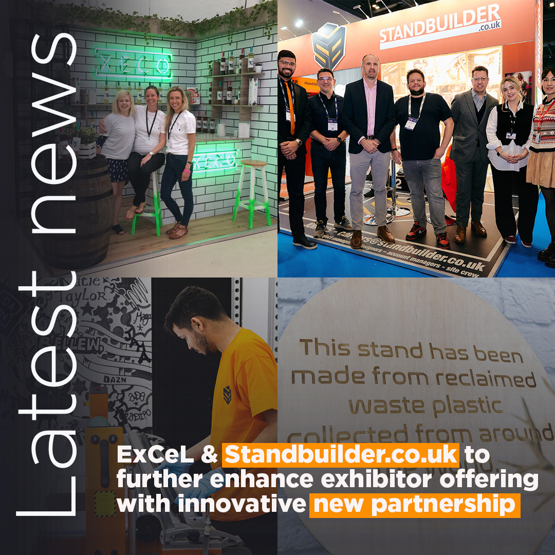 LATEST: Delighted to announce our new innovative partnership with Standbuilder.co.uk to further enhance our exhibitor offering. Read more... bit.ly/3V8jHZm #ExCeLLondon #Exhibitions #EventIndustry #EventProfs