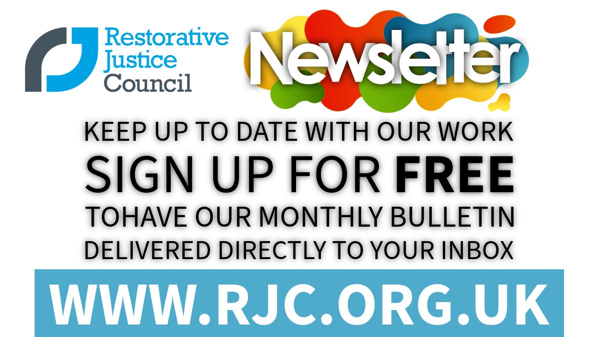 📣Our latest newsletter is now available to download at restorativejustice.org.uk/resources/mont…. If you’re interested in #RestorativeJustice, you can have our bulletin delivered straight to your inbox by signing up for FREE on our website‼️