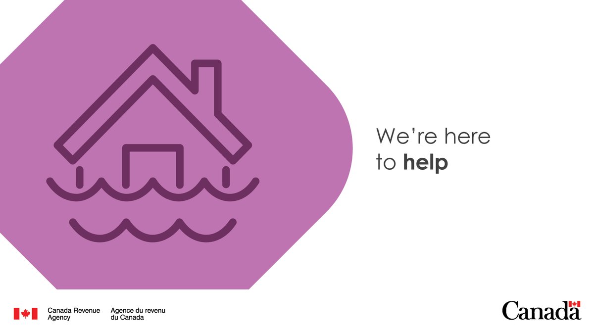 Be ready for possible #flood and #wildfire warnings! Sign up for direct deposit to avoid potential mail delivery delays for credit and benefit cheques from us ➡️ ow.ly/pBFe50RKnpa #CdnTax