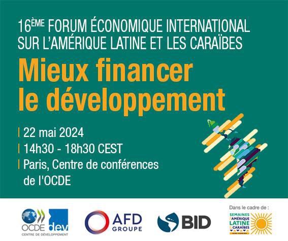 @_AnabelG @MelonioThomas @OECD Ravi d'ouvrir le #LACForum « Mieux financer le développement » avec @_AnabelG et @MelonioThomas. L’@OCDE s'est engagée à soutenir le développement durable, une fiscalité efficace et des partenariats internationaux forts dans la région ALC.