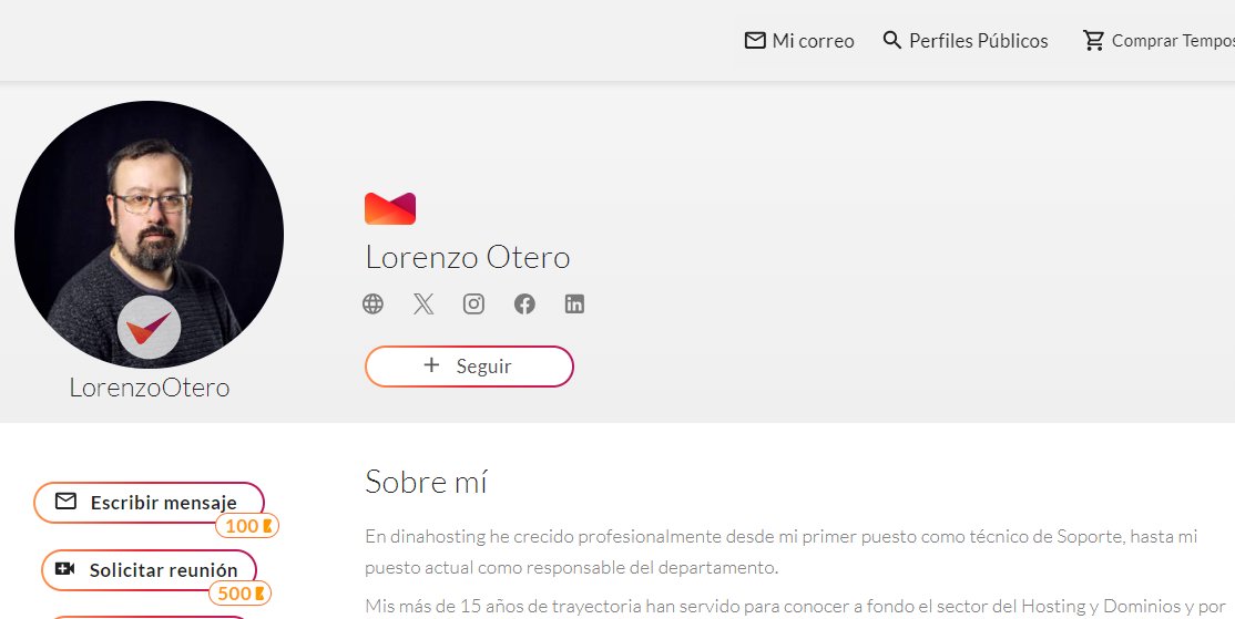 Damos la bienvenida a Lorenzo Otero, responsable del departamento de soporte en @dinahosting, nos contará en #OpenExpo2024 los imprescindibles en tu ecommerce para vender más. ¡Lorenzo, bienvenido a @mypublicinbox! mypublicinbox.com/LorenzoOtero