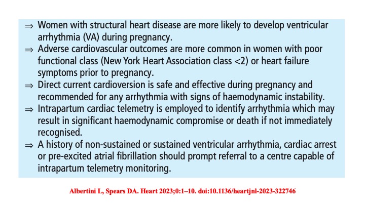 📌 Management of arrythmias during pregnancy 👉 Key messages #Review #EPeeps #CardioTwitter #Pregnancy @DrMarthaGulati @SeguraCardio @AnastasiaSMihai @Dominik_Linz @adribaran @ManlioMarquez @DhirajGuptaBHRS @HafizaKMD