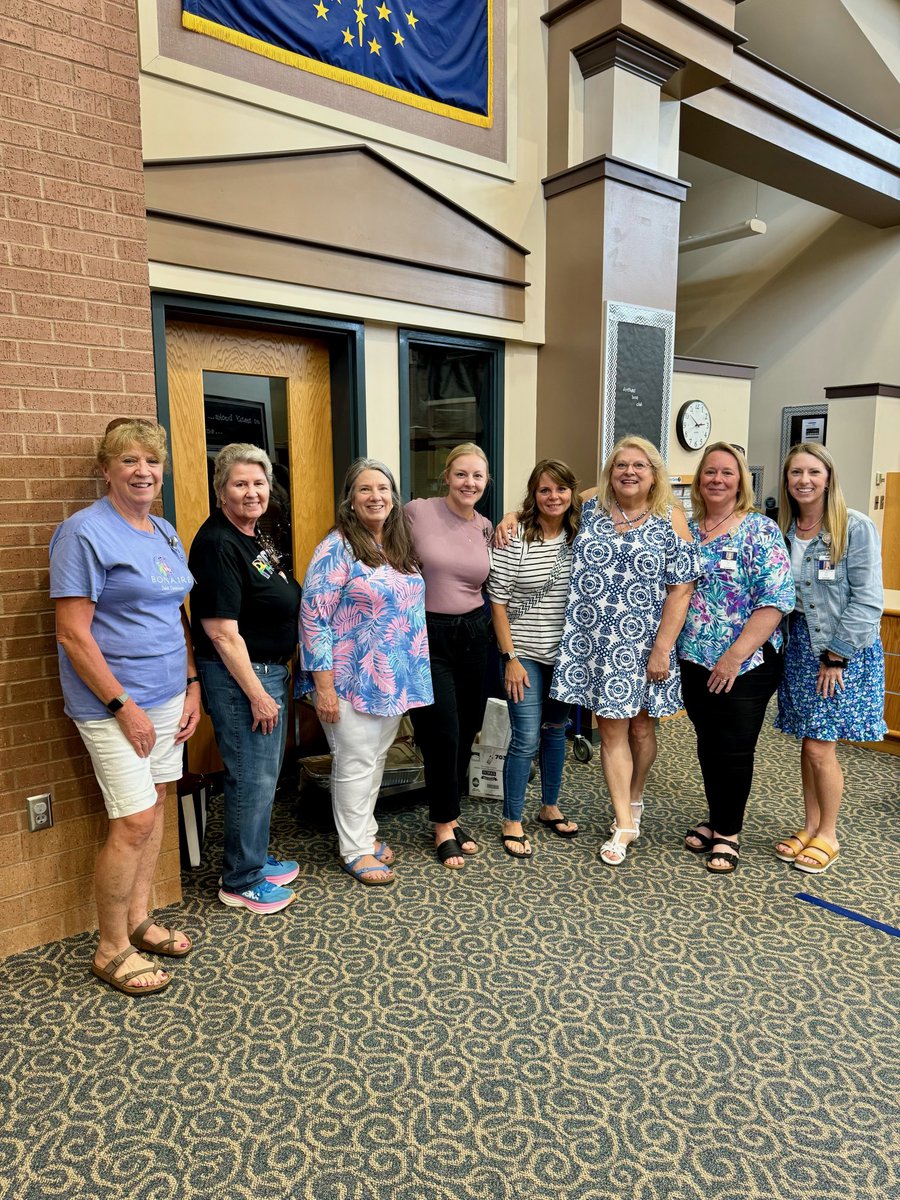 Happy Retirement to Smoky Row cafeteria manager, Dianne Tamez! 🌻 She’s worked in our department for 18 years &amp; will be SO missed by students and staff! She always brings joy &amp; fun to any situation and now she will bring that with her into retirement. We wish her the best!! 💙♥️