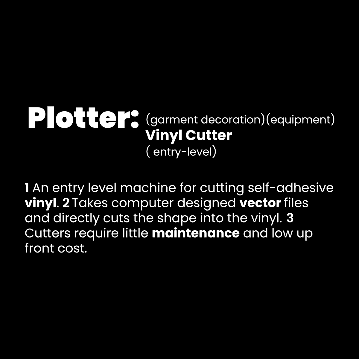 User-friendly, versatile, and when paired with our wide selection of cuttable vinyls, can offer endless creative possibilities.

Shop our range of cuttable vinyl on our website here: eu1.hubs.ly/H09cv2b0
#htv #cuttablevinyl #plotter #tshirtprinting #printbusiness