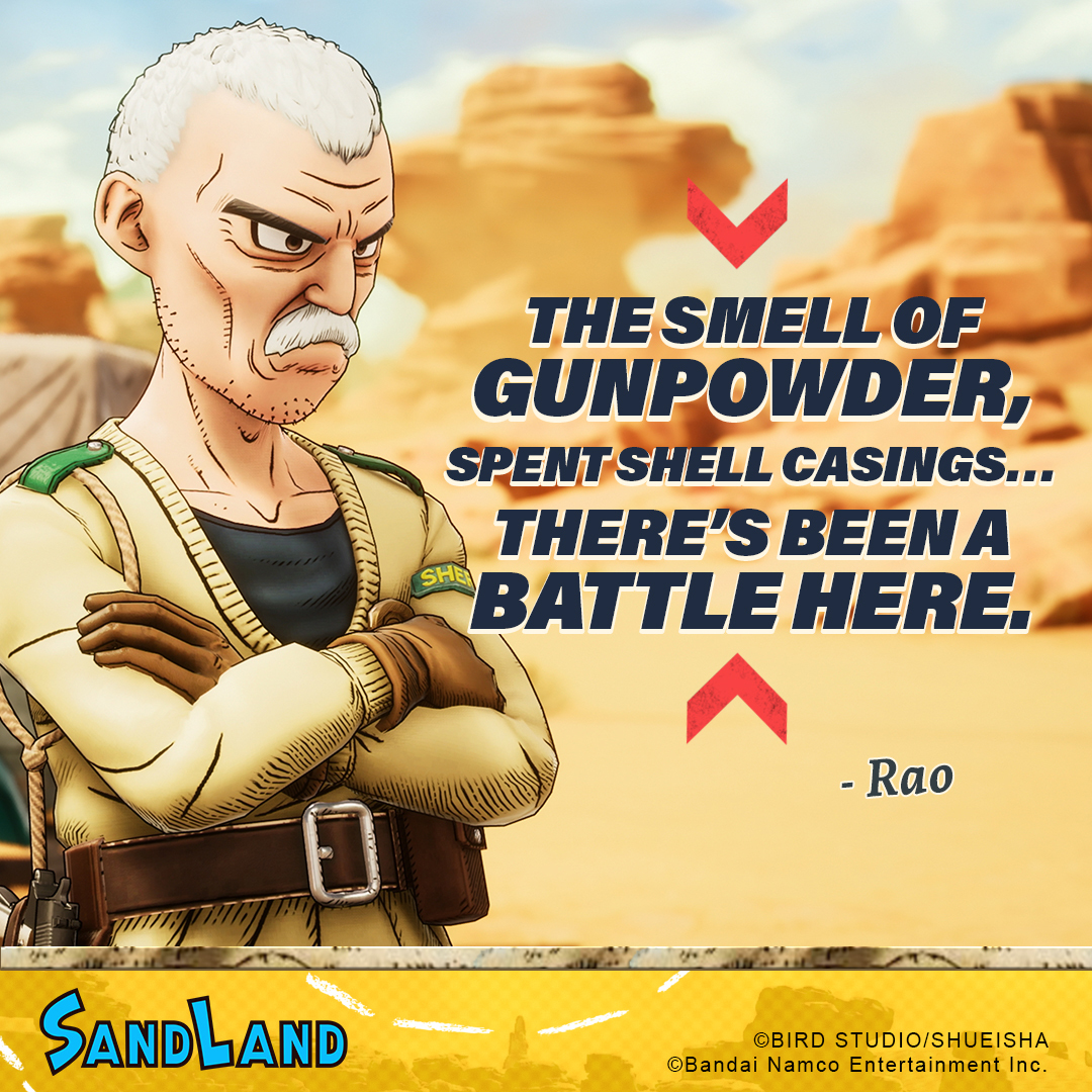 If he's driving, we call shotgun! 🚗 Sheriff Rao's keen intuition is just what we need for this adventure. #SANDLAND