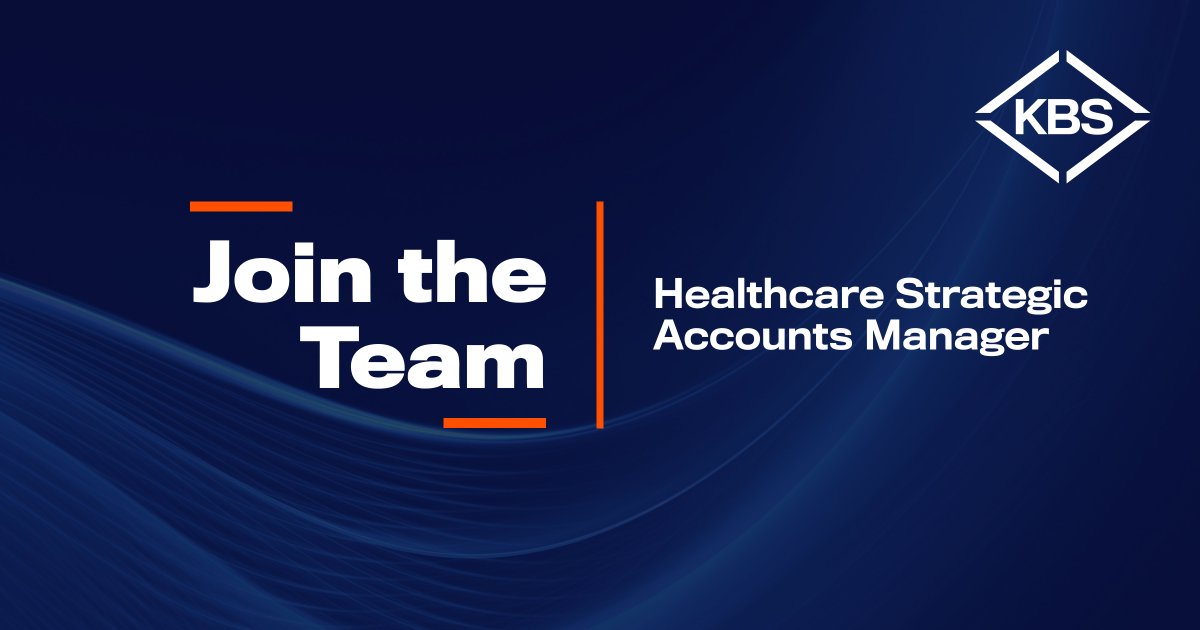 KBS_Cleans's tweet photo. KBS is hiring a Healthcare Strategic Accounts Manager! Responsibilities include establishing relationships with key clients and collaborating with various teams to deliver service and growth. Apply today >> https://t.co/4kWdaCr7Gb
#ApplyNow #JobsPost #JoinUs #KBS https://t.co/U6A4Mu2W7B