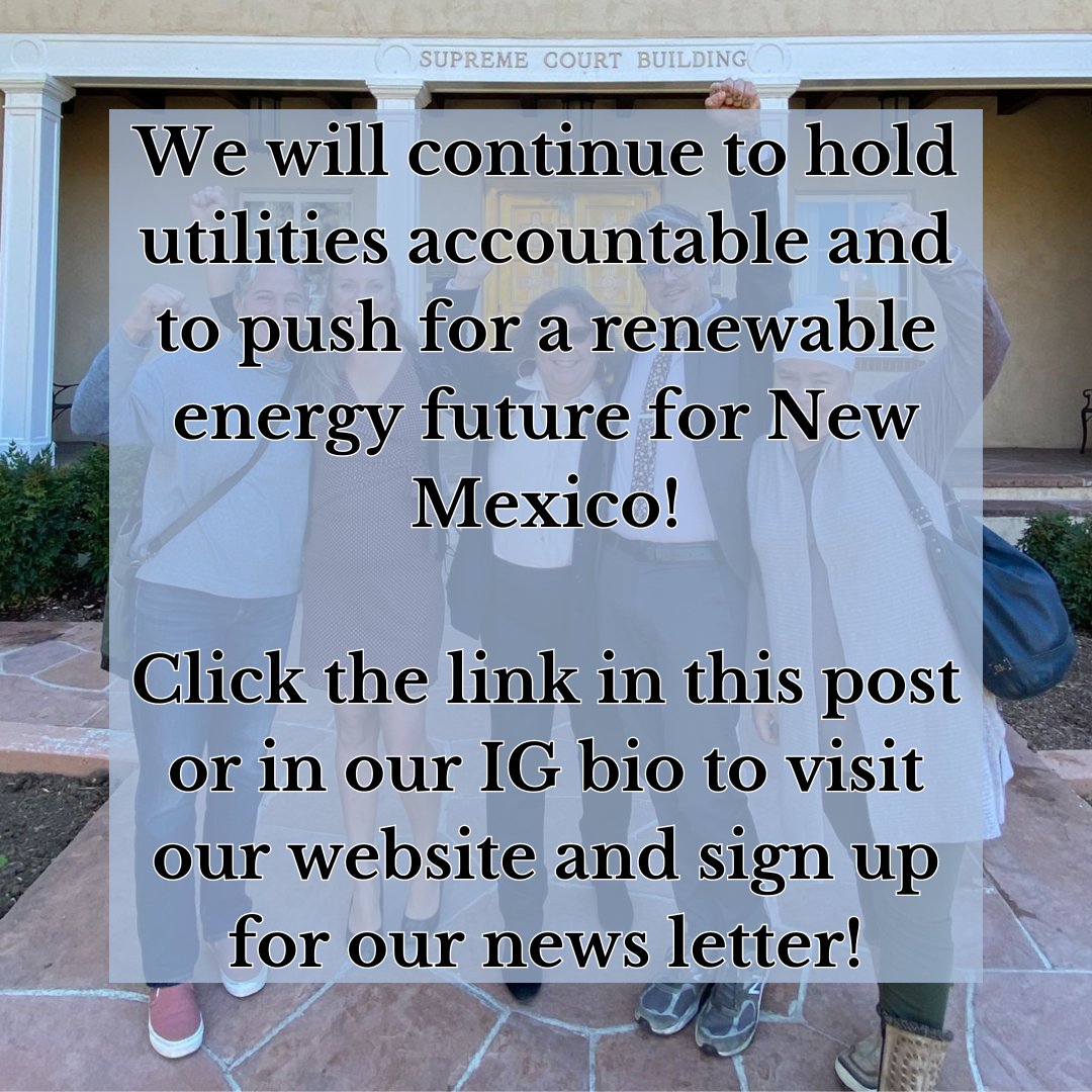 Attn: New Mexico Supreme Court Upholds Commission Oversight Over Energy Efficiency and Load Management Utility Expenditures in Decoupling Case! What does this mean for you, the New Mexican ratepayer? Visit newenergyeconomy.org