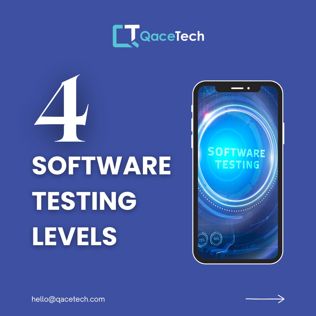 QaceTech's tweet photo. Ensure software quality with a solid testing strategy

Understanding the different testing levels is crucial for seamless software delivery. 

#softwaretesting #testinglevels #qualityassurance #testautomation #devOps #agiletesting #softwaredevelopment #softwarequality https://t.co/8MVffKTX9w
