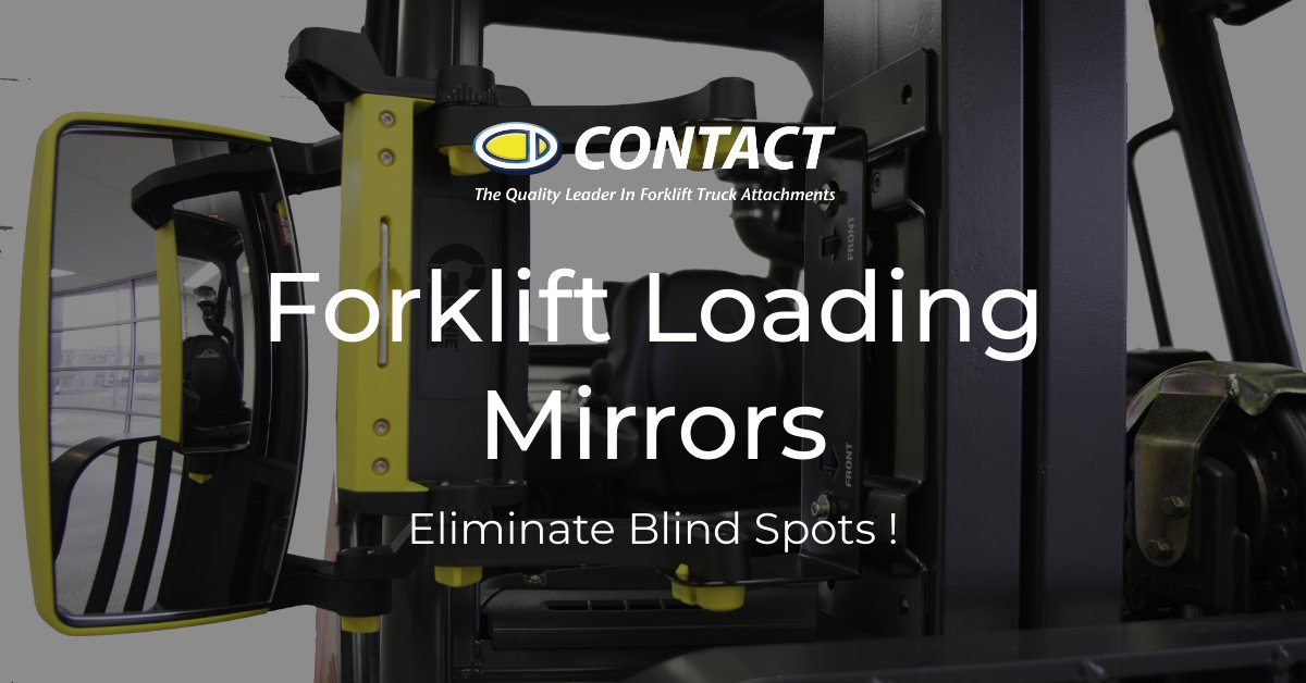 ContactAttach's tweet photo. Say goodbye to blind spots, and hello to enhanced safety with our newly-stocked GenieGrips® Loading Mirrors, designed to help material handling workers get the best field of vision possible, and reduce risk of injury, damage, or accidents #GenieGrips #Warehousing #Forklifts https://t.co/RS86PzcN0e