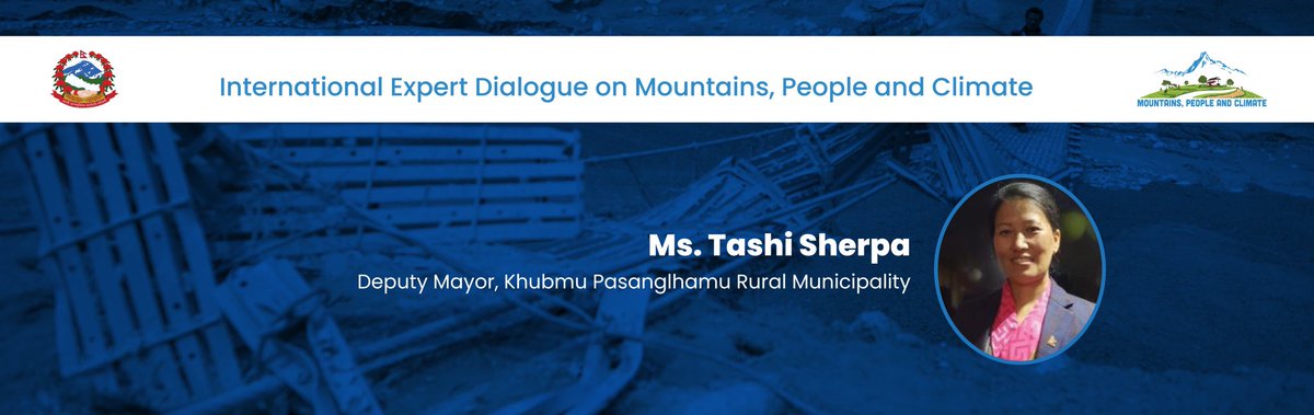 Int. Expert Dialogue on Mountains, People &Climate tweet media