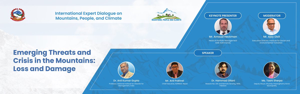 Int. Expert Dialogue on Mountains, People &Climate tweet media